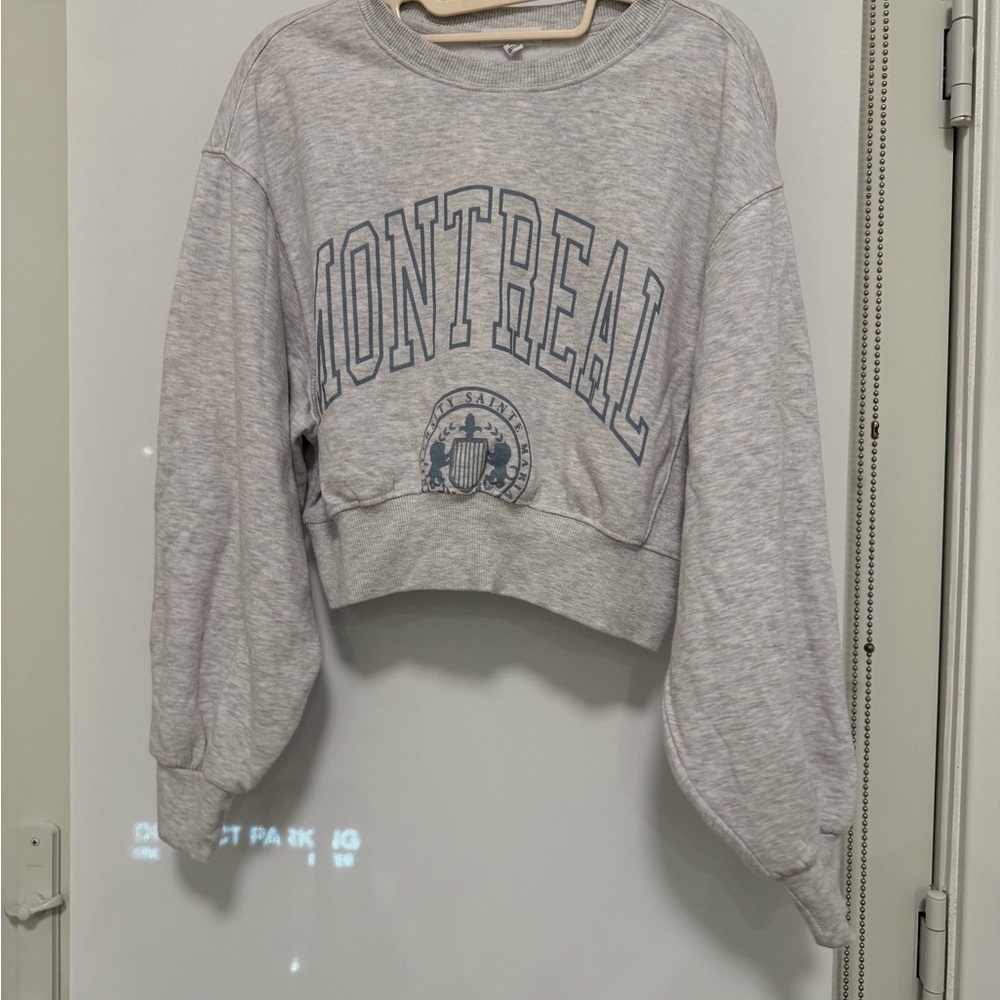 Garage Light Gray Montreal Crew Neck Sweater